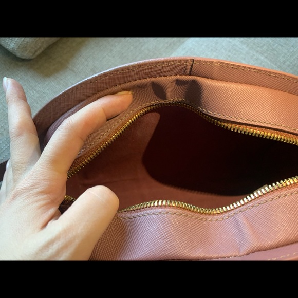 A.P.C. Saffiano Half Moon Bag Sac Demi-Lune - Picture 10 of 11